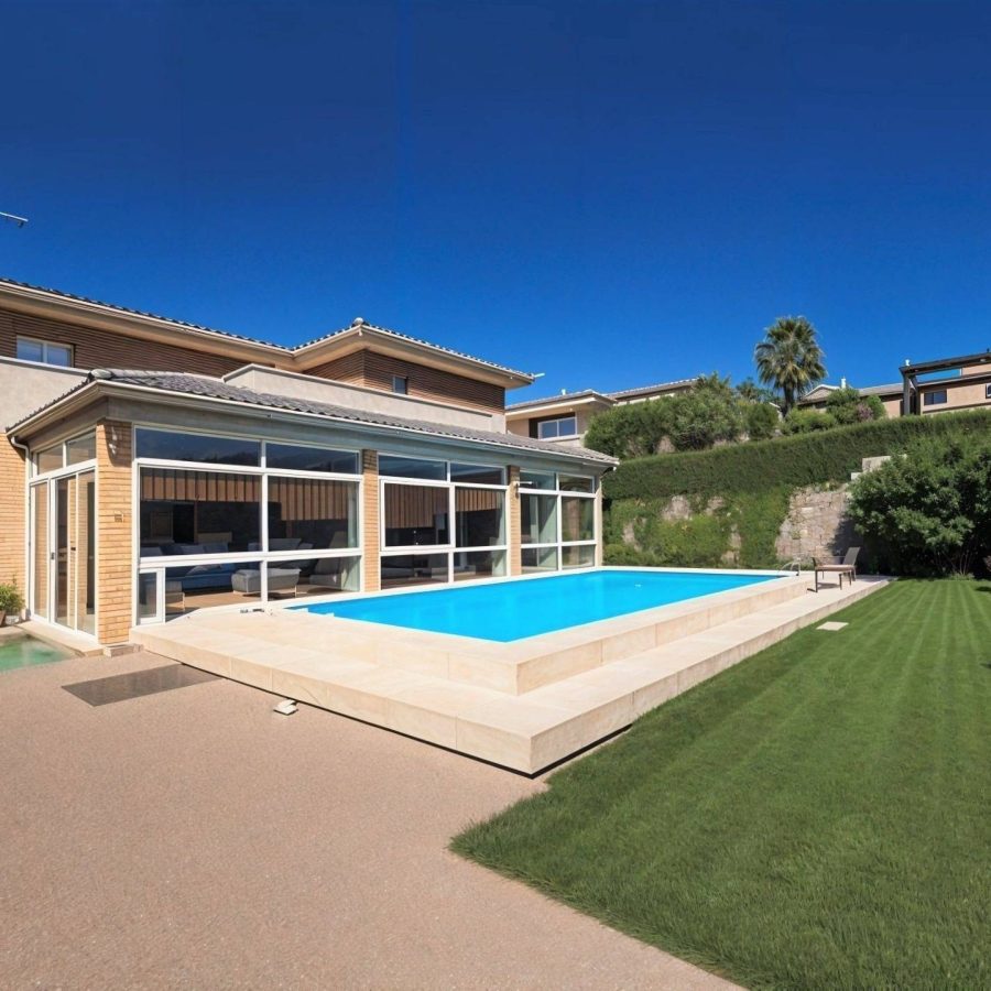 00638 - ELEGANCIA Y PRACTICIDAD EN CASTELLMOSTER. Chalet de 4 habitaciones, garaje, jardín, piscina...